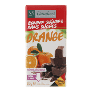 damhert chocolade reep dark orange