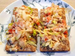 Ijsberg-tonijnsalade